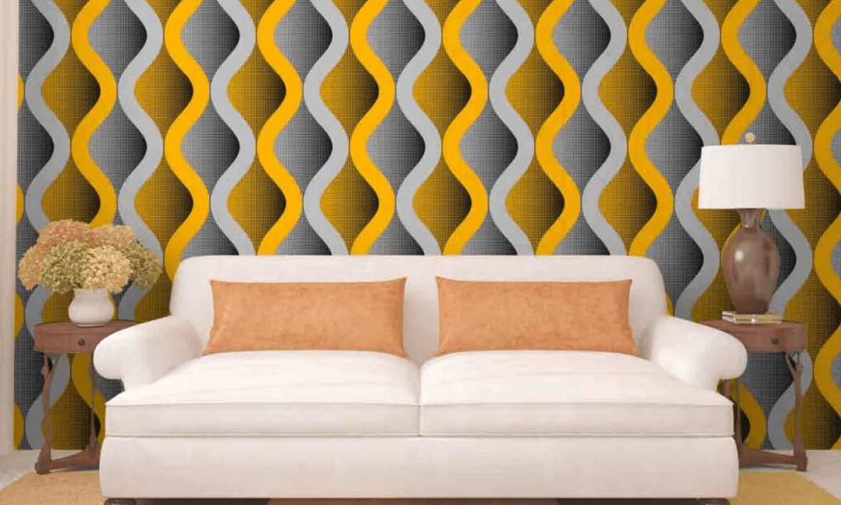 Custom Wallpaper OEM Texture Wallpaper for TV Background from China