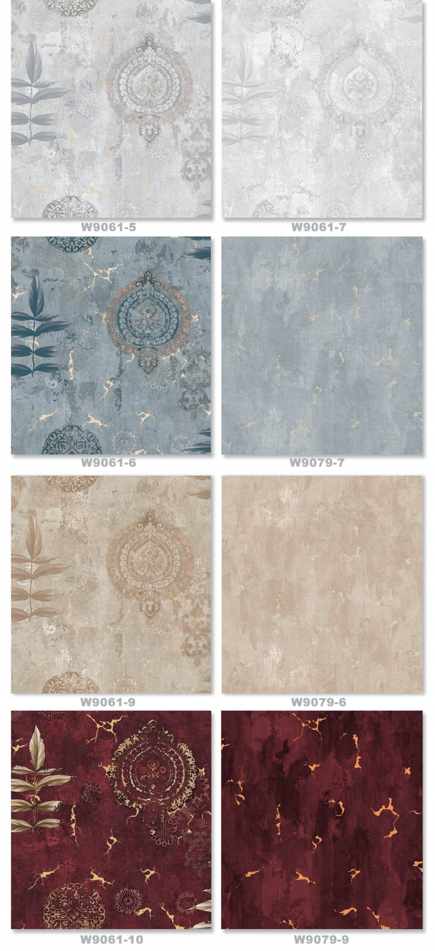 Orla Wave Glitter Textured Vinyl Luxury 3D Effect Wave Grey Wallpaper